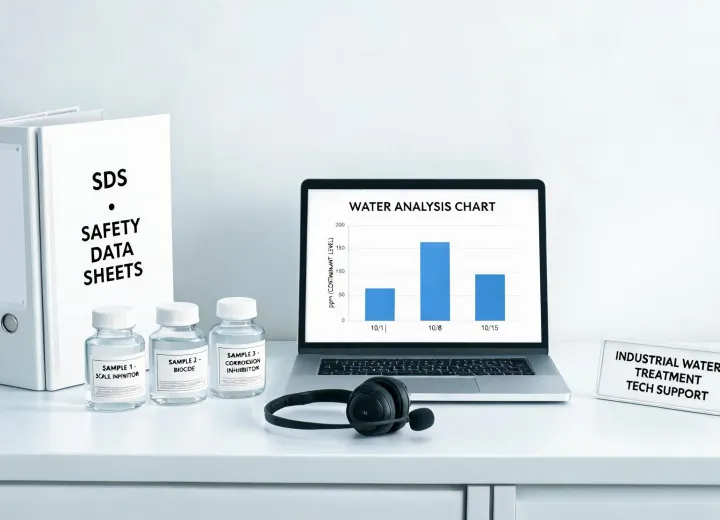 Water chemistry contact desk