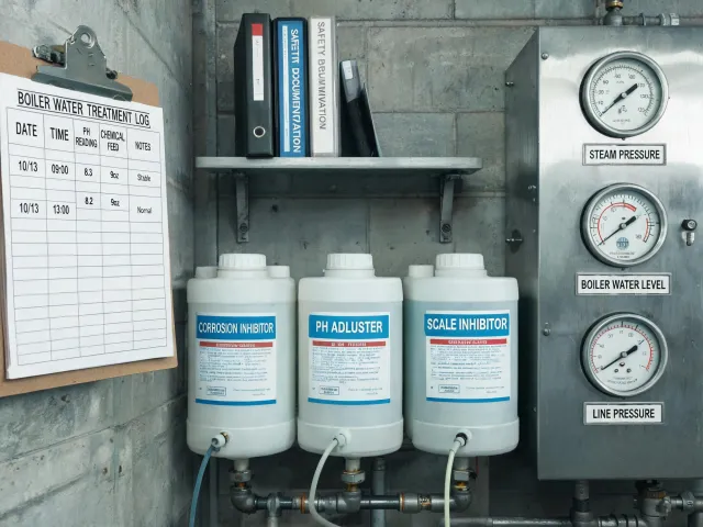 Boiler chemical documentation